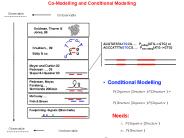CoModelling and Conditional Modelling