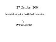 27 October 2004