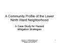 A Community Profile of the Lower Ninth Ward Neighborhood PowerPoint PPT Presentation