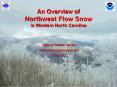 An Overview of Northwest Flow Snow in Western North Carolina PowerPoint PPT Presentation