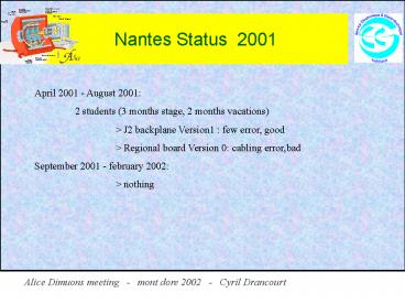 Nantes Status 2001