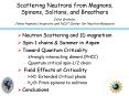 Scattering Neutrons from Magnons, Spinons, Solitons, and Breathers PowerPoint PPT Presentation