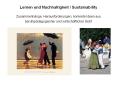 Lernen und Nachhaltigkeit / Sustainability  Zusammenh PowerPoint PPT Presentation