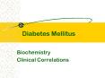 Diabetes Mellitus PowerPoint PPT Presentation