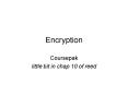 Encryption PowerPoint PPT Presentation
