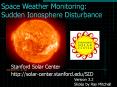 Space Weather Monitoring: Sudden Ionosphere Disturbance PowerPoint PPT Presentation