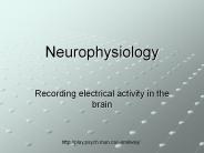 Neurophysiology