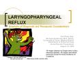 LARYNGOPHARYNGEAL REFLUX PowerPoint PPT Presentation