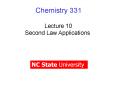 Chemistry 331 PowerPoint PPT Presentation