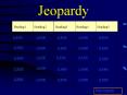 Jeopardy PowerPoint PPT Presentation