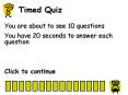 Timed Quiz PowerPoint PPT Presentation