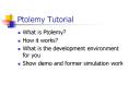 Ptolemy Tutorial PowerPoint PPT Presentation