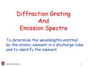 Diffraction Grating