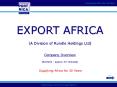 EXPORT AFRICA  (A Division of Rundle Holdings Ltd) PowerPoint PPT Presentation