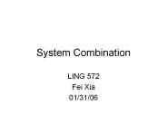 System Combination