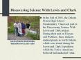Discovering Science With Lewis and Clark PowerPoint PPT Presentation