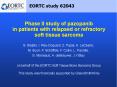 Phase II study of pazopanib in patients with relapsed or refractory soft tissue sarcoma PowerPoint PPT Presentation