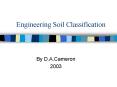 Engineering Soil Classification PowerPoint PPT Presentation