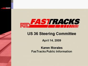 US 36 Steering Committee