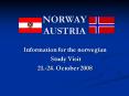 NORWAY AUSTRIA PowerPoint PPT Presentation