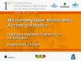 Microenterprises, Microcredit, Access to Finance: PowerPoint PPT Presentation