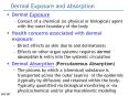 Dermal Exposure and Absorption PowerPoint PPT Presentation