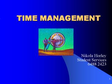 TIME MANAGEMENT