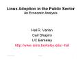 Linux Adoption in the Public Sector An Economic Analysis PowerPoint PPT Presentation