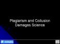 Plagiarism and Collusion Damages Science PowerPoint PPT Presentation
