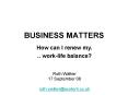 BUSINESS MATTERS PowerPoint PPT Presentation