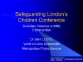 Safeguarding Londons Children Conference PowerPoint PPT Presentation