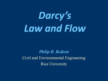 Darcy