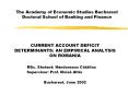 The Academy of Economic Studies Bucharest Doctoral School of Banking and Finance PowerPoint PPT Presentation