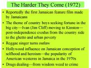 The Harder They Come 1972