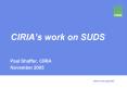 CIRIAs work on SUDS PowerPoint PPT Presentation