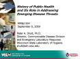 History of Public Health PowerPoint PPT Presentation
