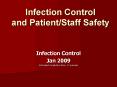 Infection Control and PatientStaff Safety PowerPoint PPT Presentation