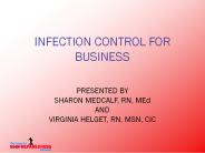 INFECTION CONTROL FOR BUSINESS