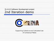 76.4115 Software Development project 2nd Iteration demo