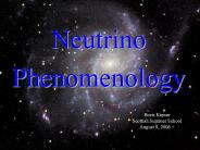 The Neutrino World