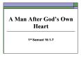 A Man After Gods Own Heart PowerPoint PPT Presentation