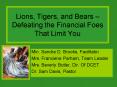 Lions, Tigers, and Bears Defeating the Financial Foes That Limit You PowerPoint PPT Presentation