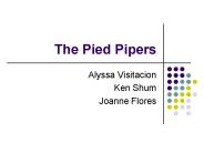 The Pied Pipers