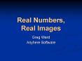 Real Numbers, Real Images PowerPoint PPT Presentation