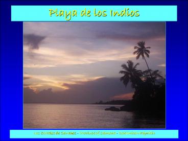 Playa de los Indios