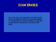 Exam Grades