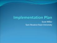 Implementation Plan