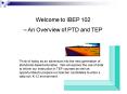 Welcome to IBEP 102 PowerPoint PPT Presentation