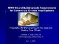 NFPA 96 and Building Code Requirements for Commercial Kitchen Hood Systems PowerPoint PPT Presentation