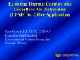 Exploring Thermal Comfort with Underfloor Air Distribution (UFAD) for Office Applications PowerPoint PPT Presentation